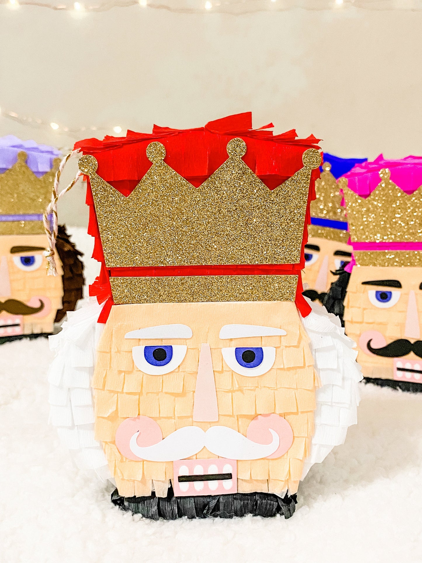 Nutcracker mini pinata 6" Nutcracker party decor Christmas nutcracker Nutcraker theme Nutcracker ballet party Nutcracker party favors (Ea)