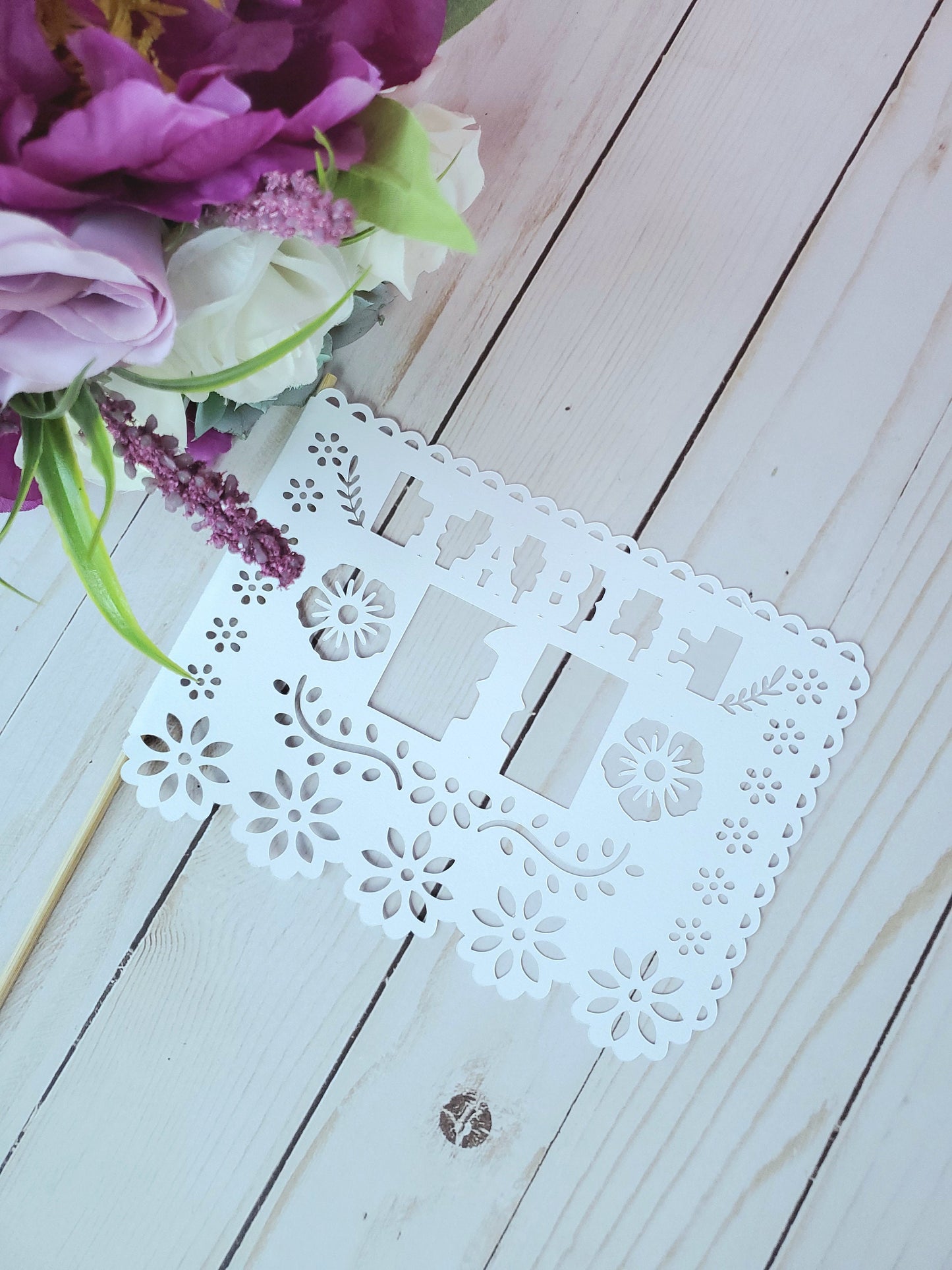 Papel picado table numbers (Set of 12),  Mexican theme wedding, table numbers, engagement party, destination wedding, Wedding table