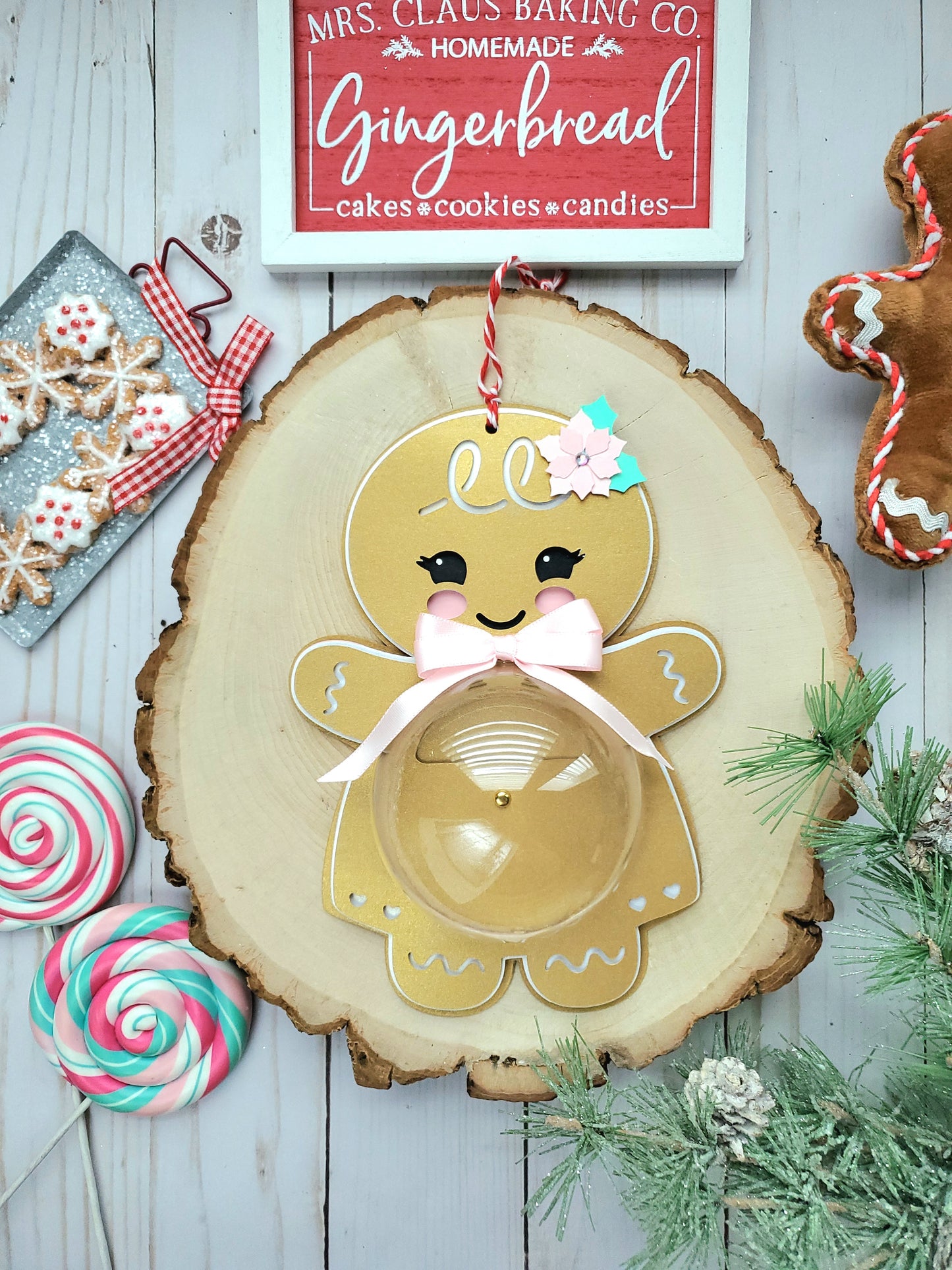 Gingerbread Candy Holder