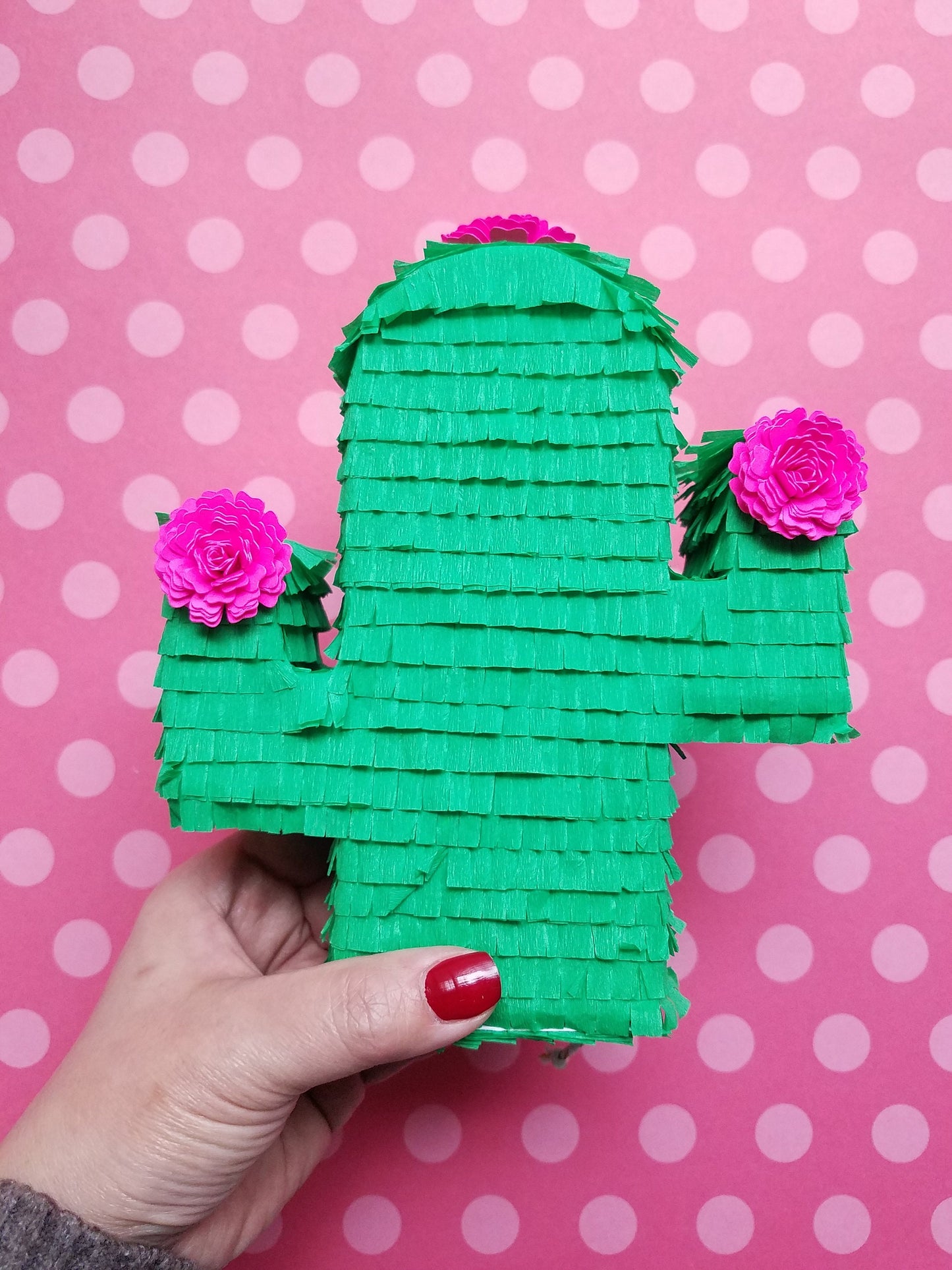 One 6.5" Cactus mini piñata, Cacti party favor, Cactus party, Cactus birthday, Mexican Fiesta, Fiesta bridal shower, Cactus decor, Cowgirl