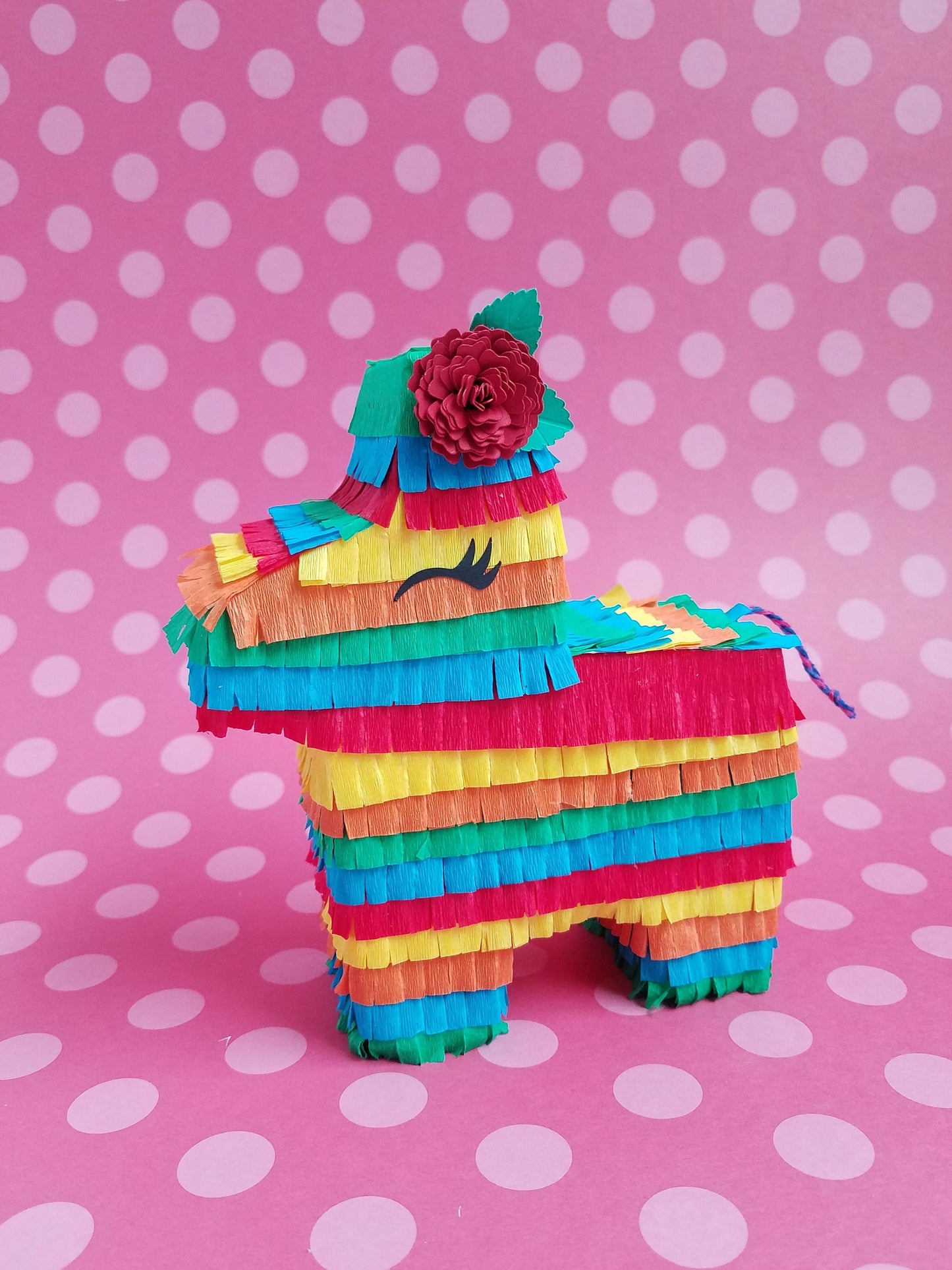 Mini donkey piñata 6", Señorita piñata, destination wedding, first fiesta favors, Fiesta bridesmaid proposal, Cinco de mayo party favor