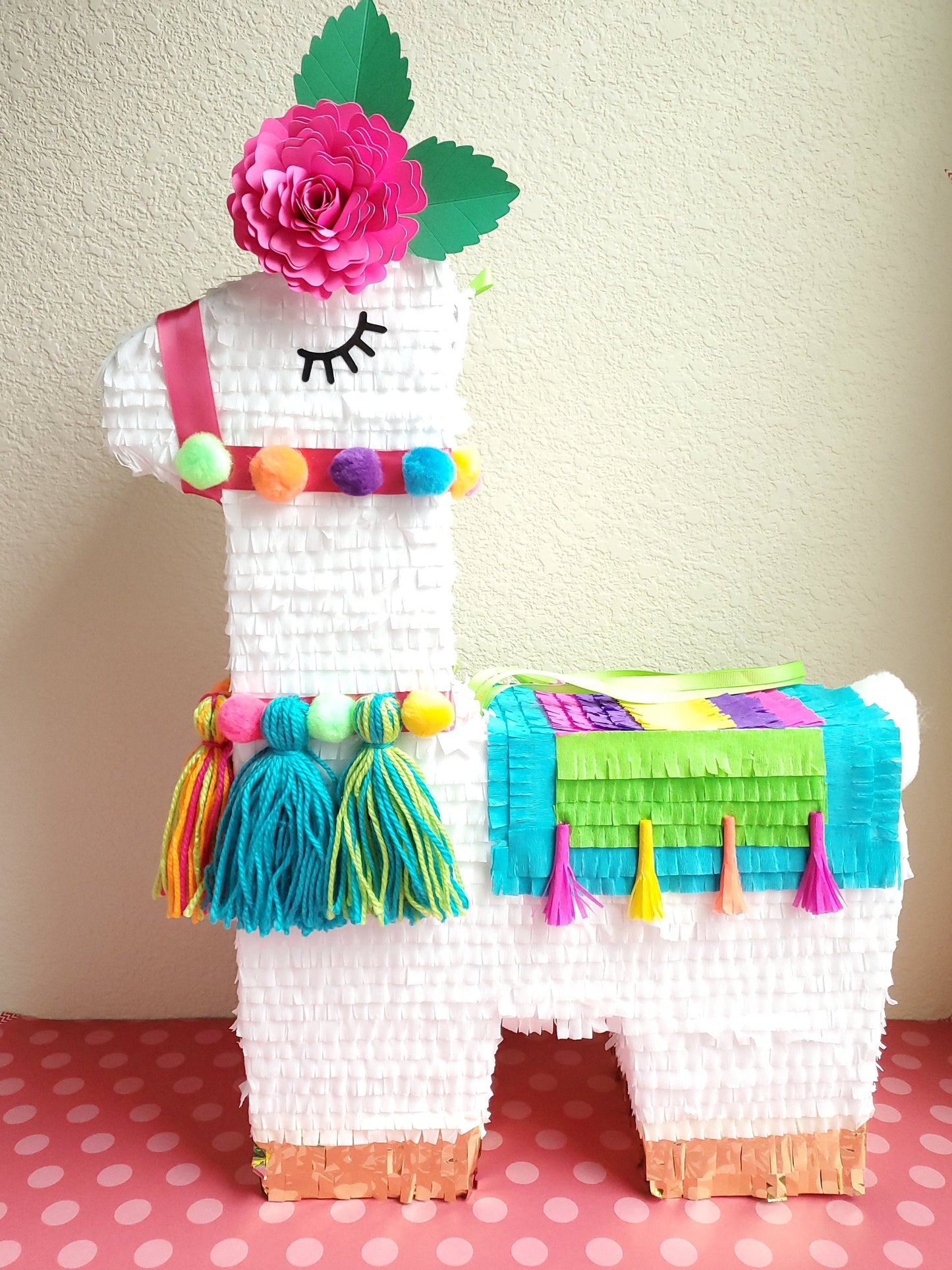 Llama piñata decoration (22" tall), Llama birthday decor, Llama party, Llama baby shower, Alpaca party, Llama decoration, Llama baby shower