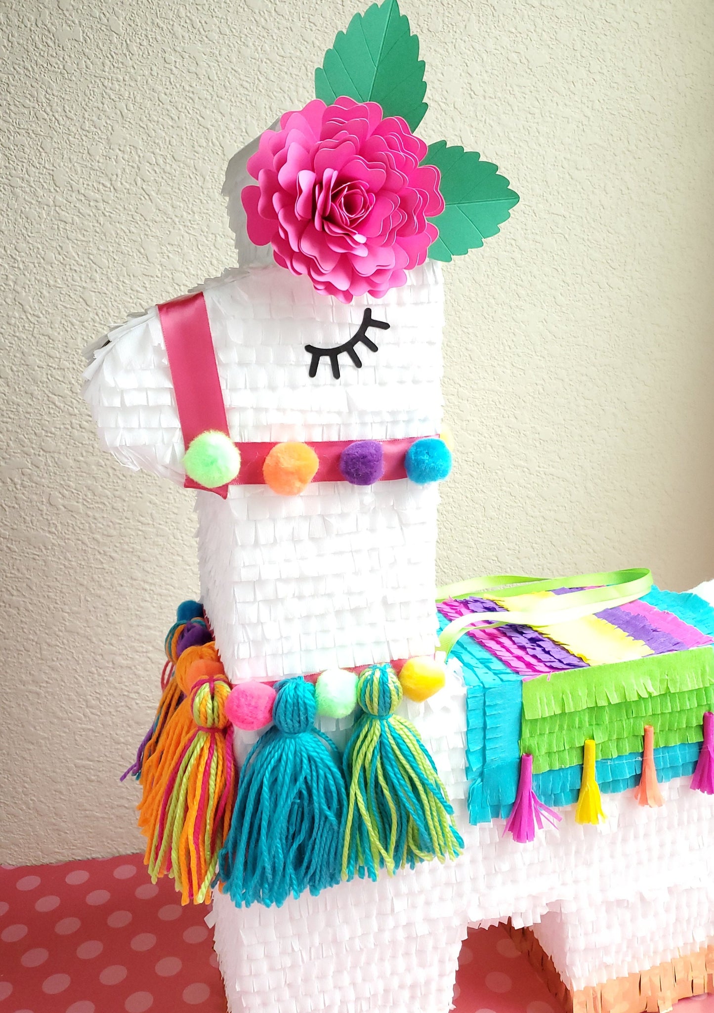 Llama piñata decoration (22" tall), Llama birthday decor, Llama party, Llama baby shower, Alpaca party, Llama decoration, Llama baby shower