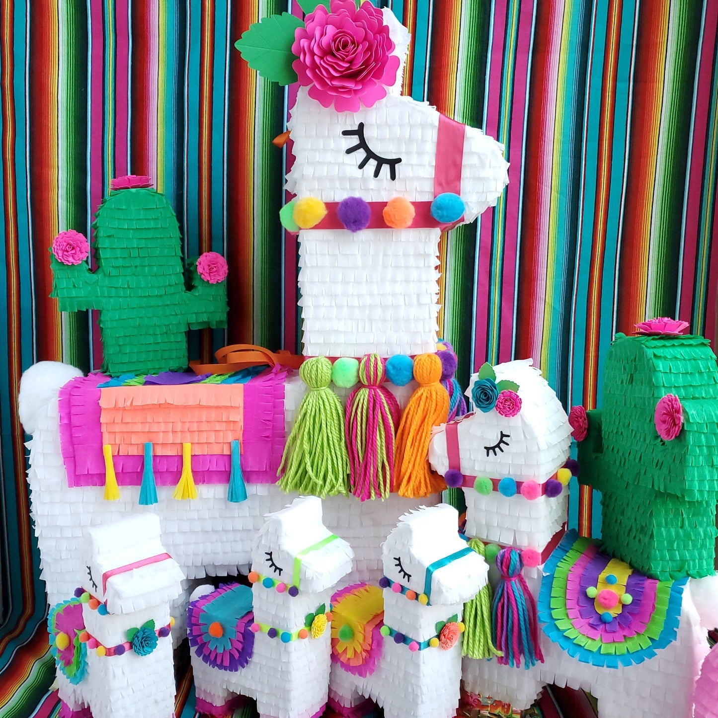 Llama piñata decoration (22" tall), Llama birthday decor, Llama party, Llama baby shower, Alpaca party, Llama decoration, Llama baby shower