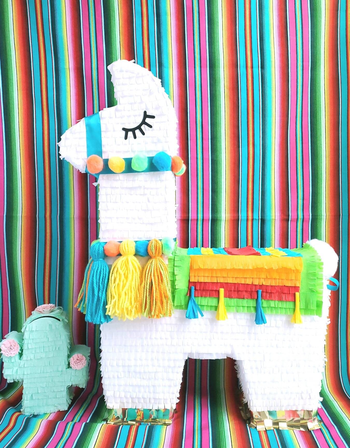 Llama piñata decoration (22" tall), Llama birthday decor, Llama party, Llama baby shower, Alpaca party, Llama decoration, Llama baby shower