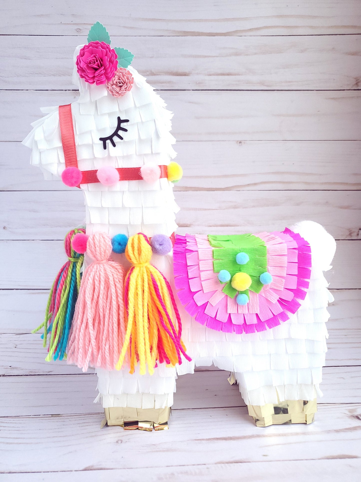 Llama piñata 18" tall Llama party decor Llama birthday piñata Llama baby shower Alpaca party Alpaca birthday Llama decor Alpaca piñata