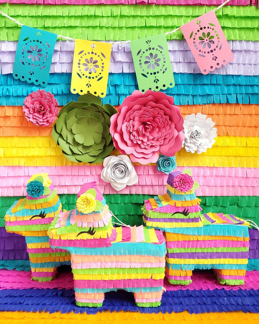 Mini donkey piñata 6", Señorita piñata, destination wedding, first fiesta favors, Fiesta bridesmaid proposal, Cinco de mayo party favor